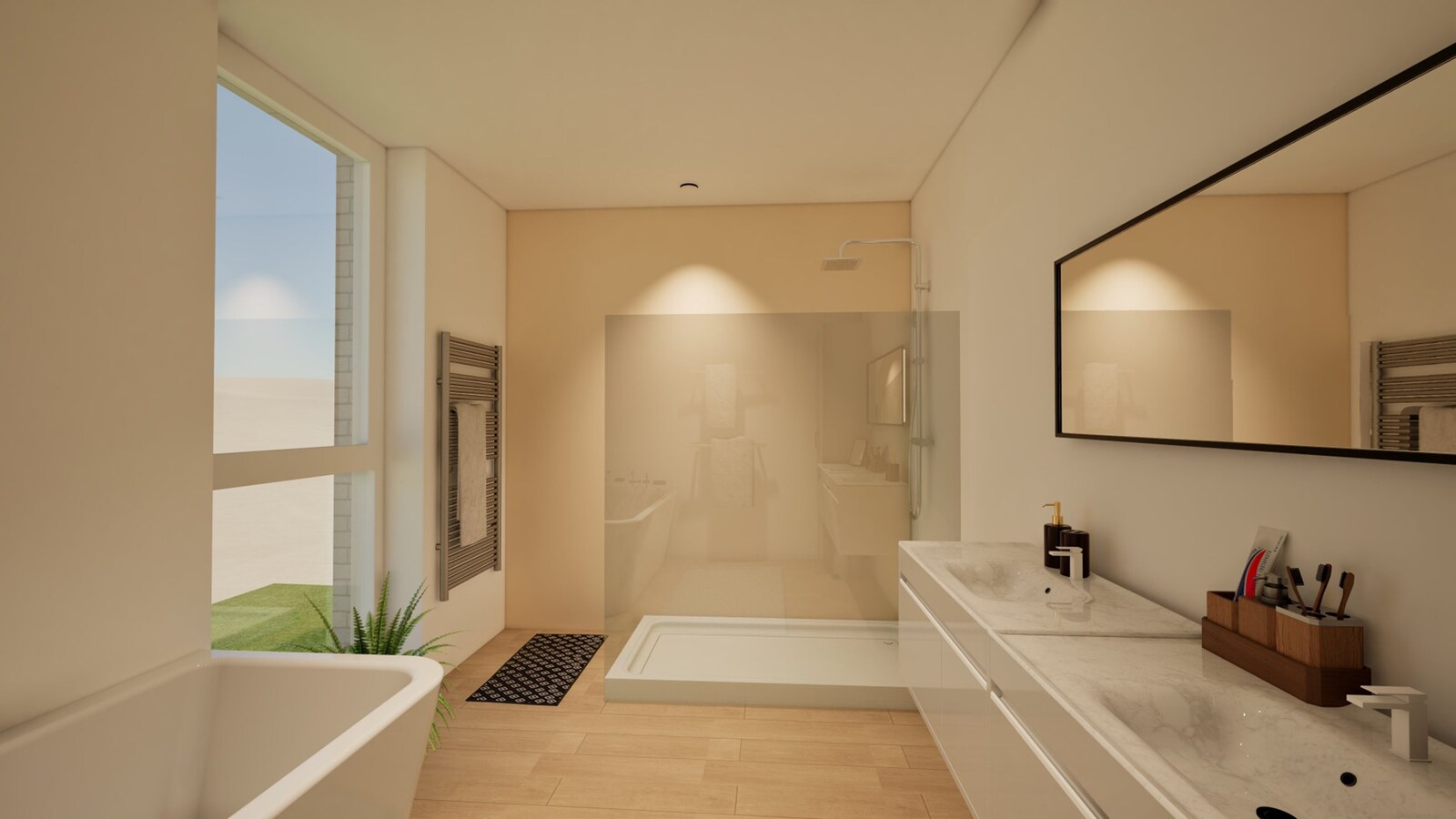 Nieuwbouwwoning op 416 m² – volledig naar eigen smaak af te werken 