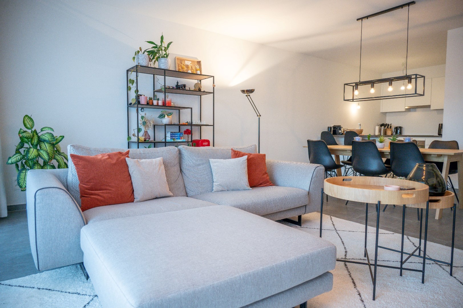 Appartement met 2 slpk en garage 