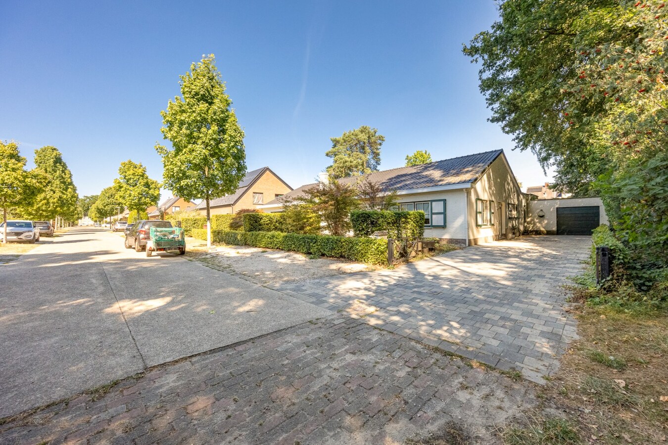 Laagbouwwoning met 2 slaapkamers in doodlopende straat 