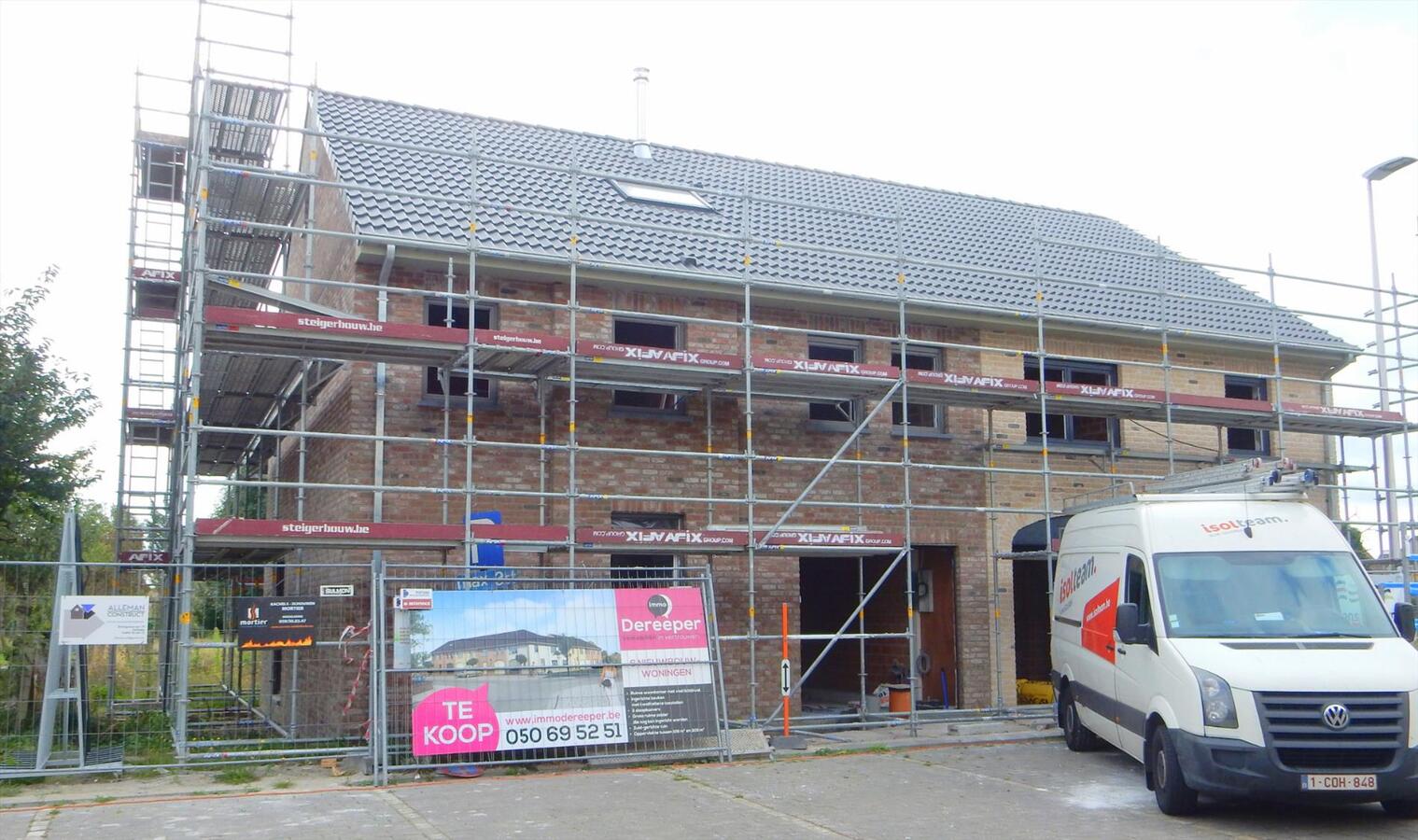 6 nieuwbouwwoningen met een rustige ligging 