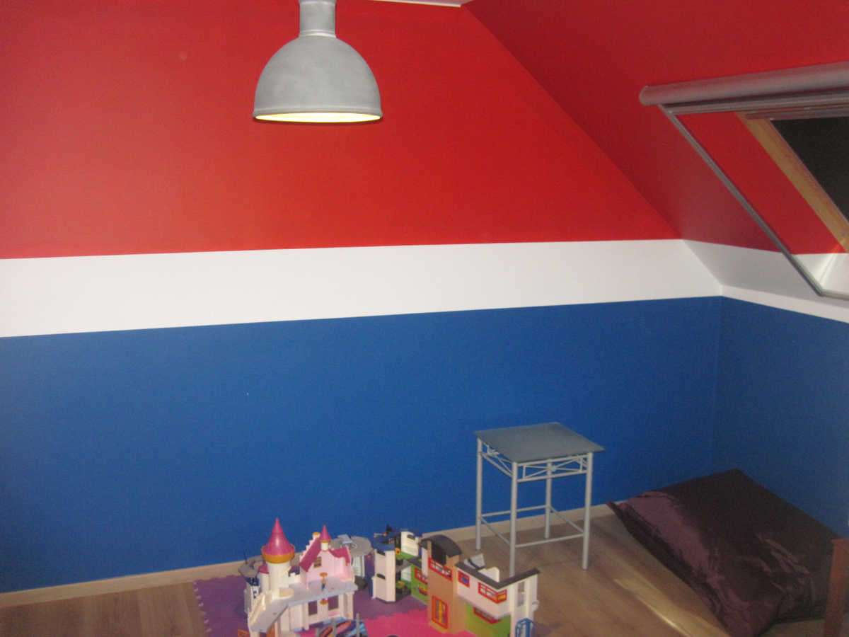 Recent vernieuwde rijwoning nabij de Schelde. 