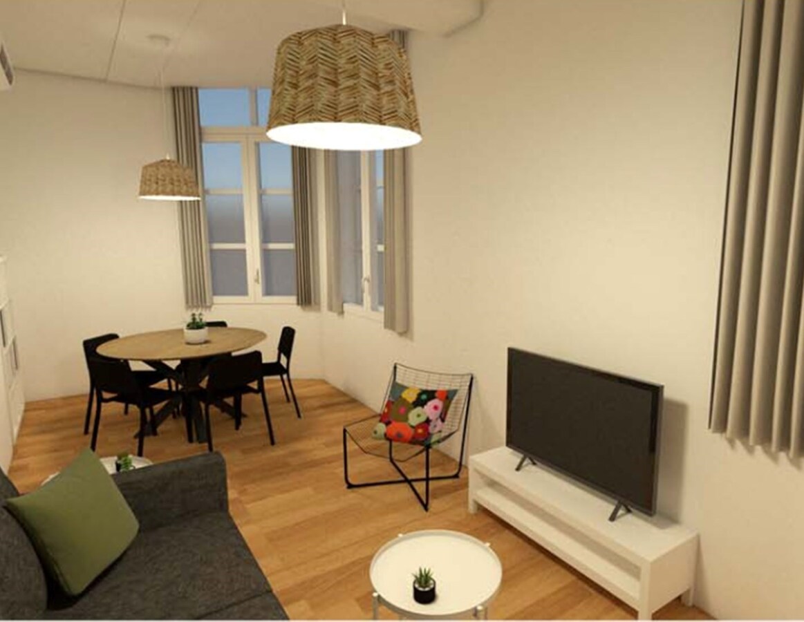 COLOCATION - Duplex avec 2 chambres meublé, rénové et décoré ! 
