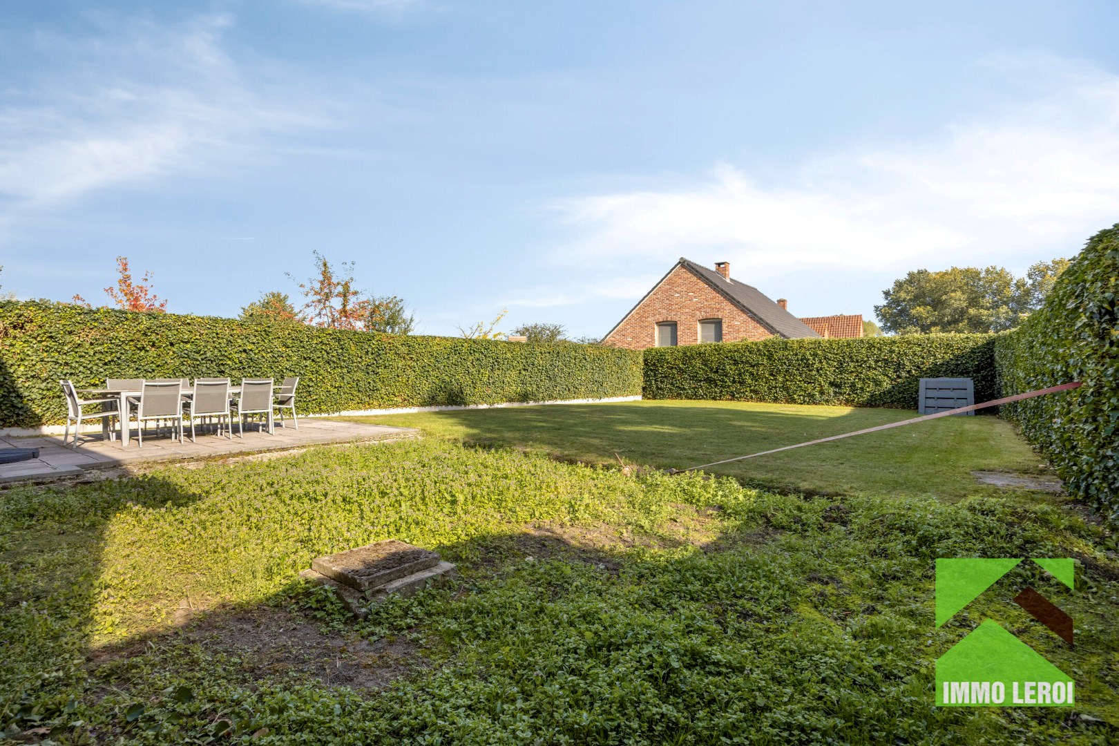 Tuin met terras