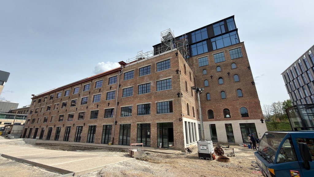 Moderne nieuwbouwkantoren te huur in The Heritage te Mechelen