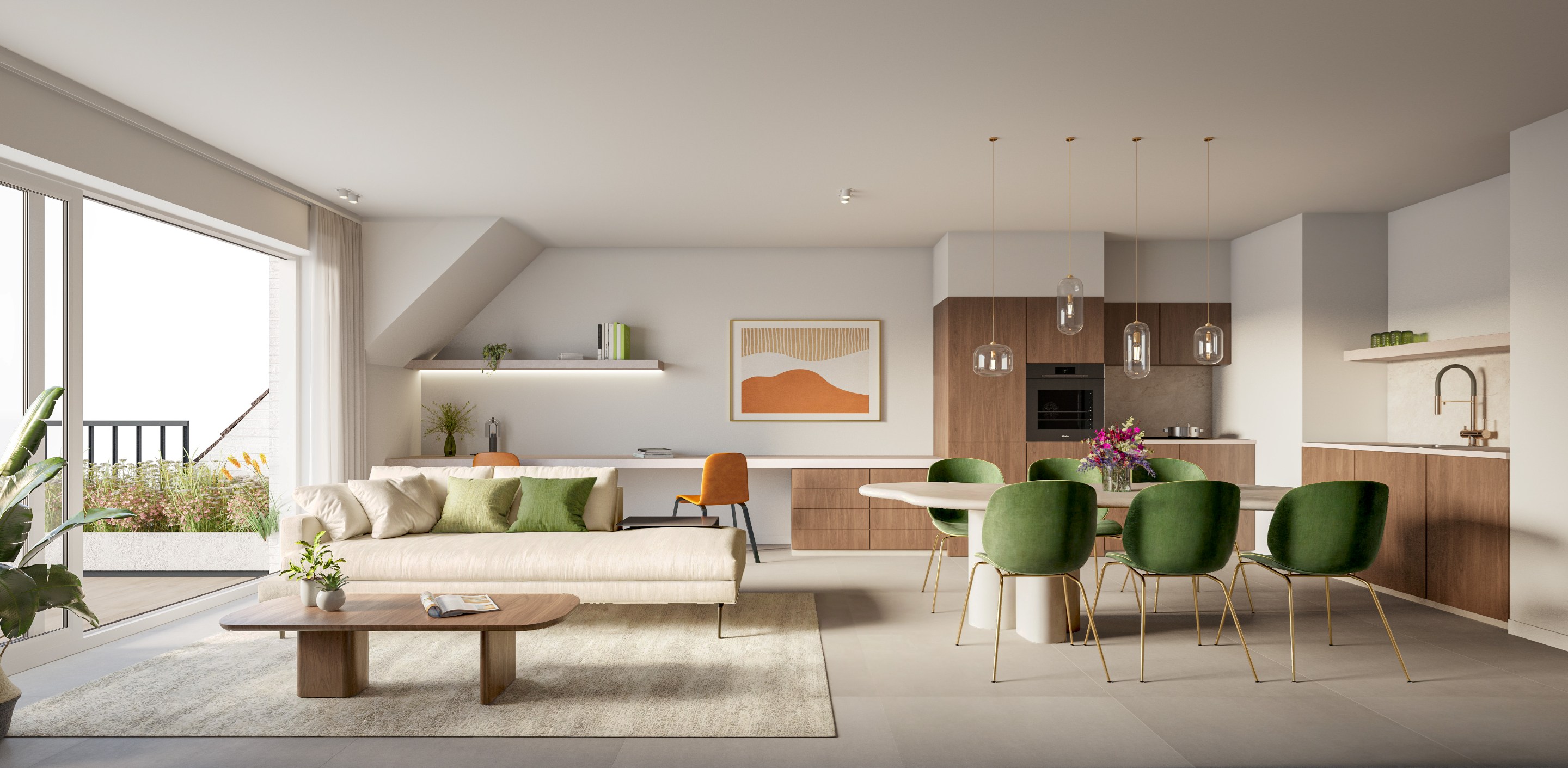 Betaalbare moderne BEN-appartementen in hartje Mariakerke 