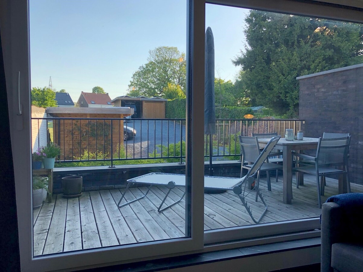 Eigentijds 1-slpk-appartement met ruim terras 