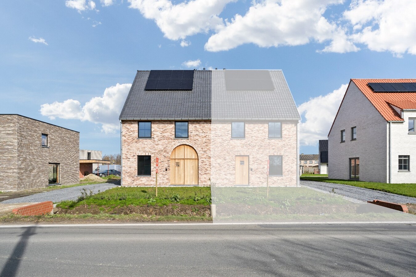 Energiezuinige nieuwbouwwoning met 4 slaapkamers te Houthulst 