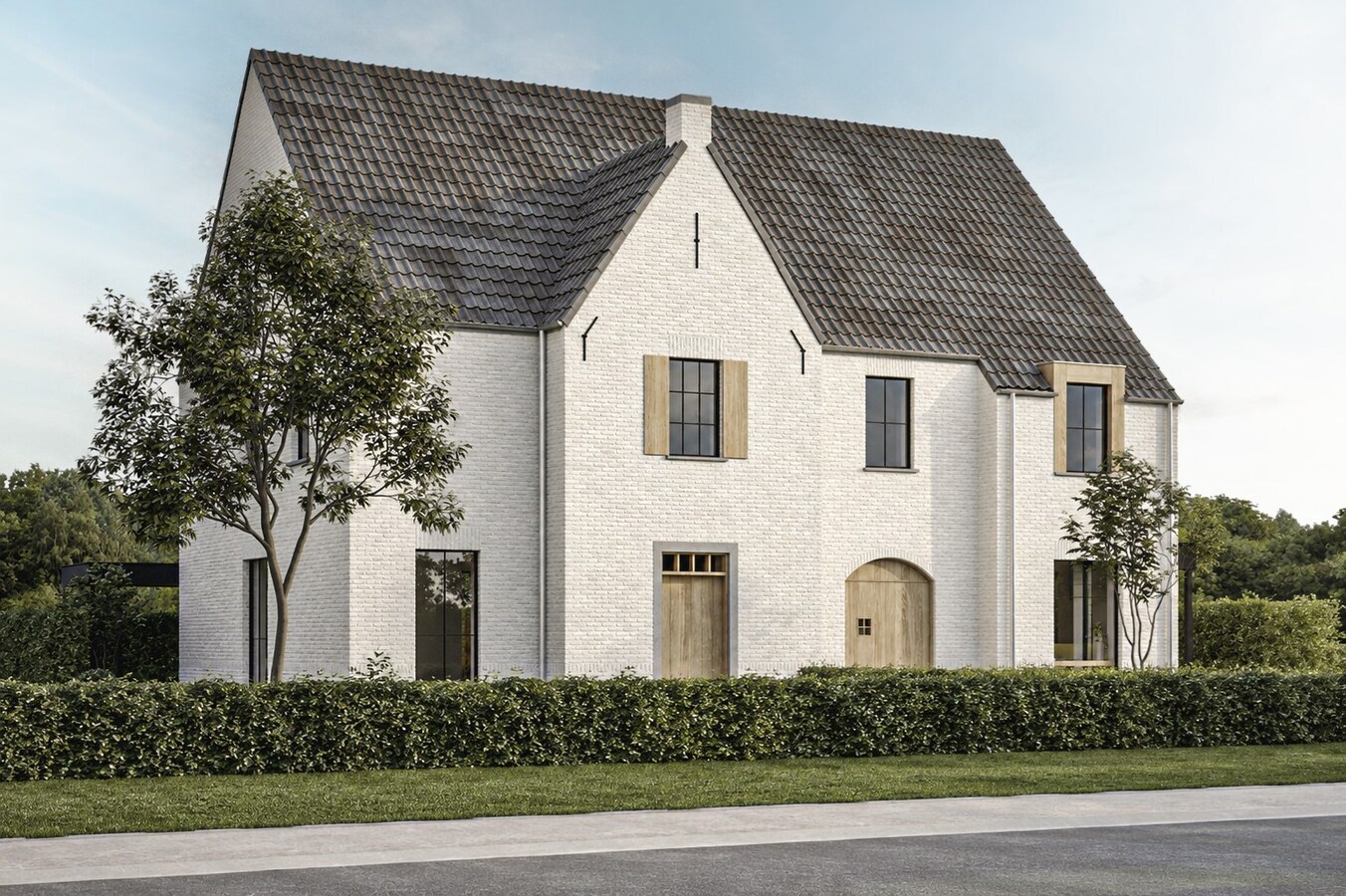 Project ‘Jumelle’: stijlvol, duurzaam en VOLLEDIG AFGEWERKT BEN-wonen (E20) in Niel-bij-As 