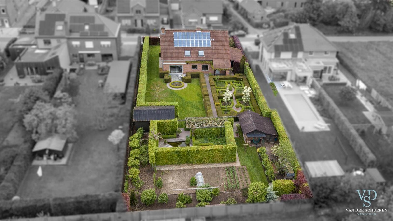 Zeer energiezuinige villa met unieke ligging (Kruisembos). 