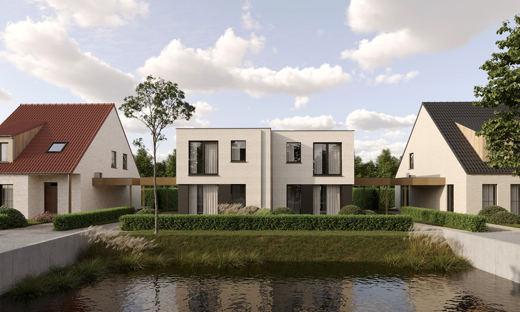 Unieke Bouwgrond (374 m²) voor open bebouwing in groene omgeving nabij kanaal Plassendale-Nieuwpoort te Leffinge 