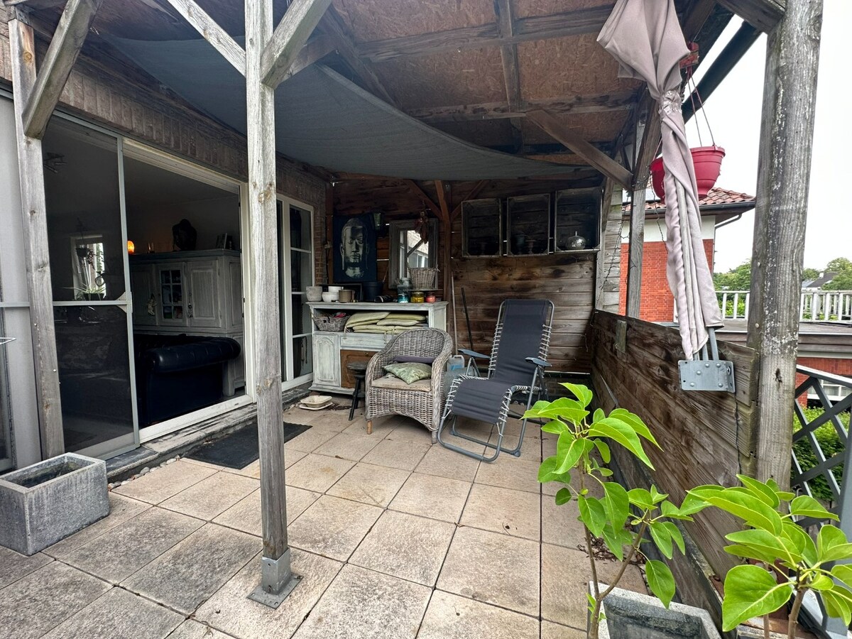 Appartement met 2 slaapkamers en ruim terras 