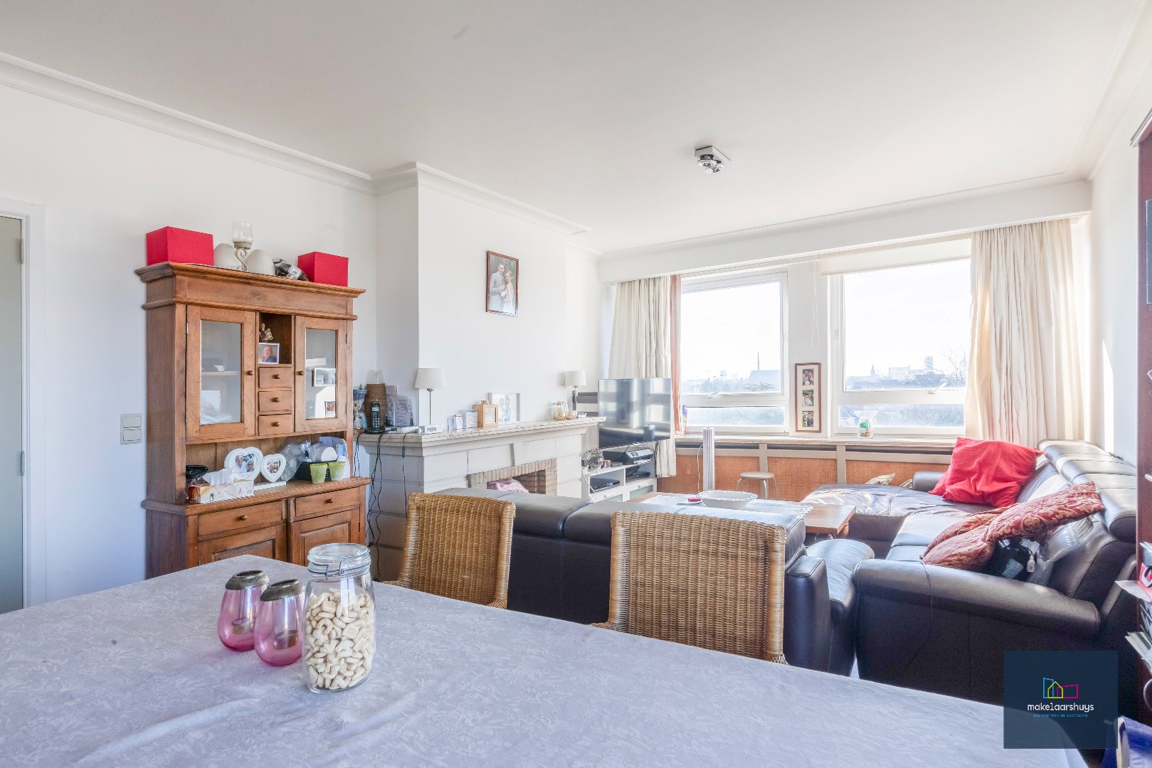 1-slpk. app. met mooi terras en prachtig zicht 