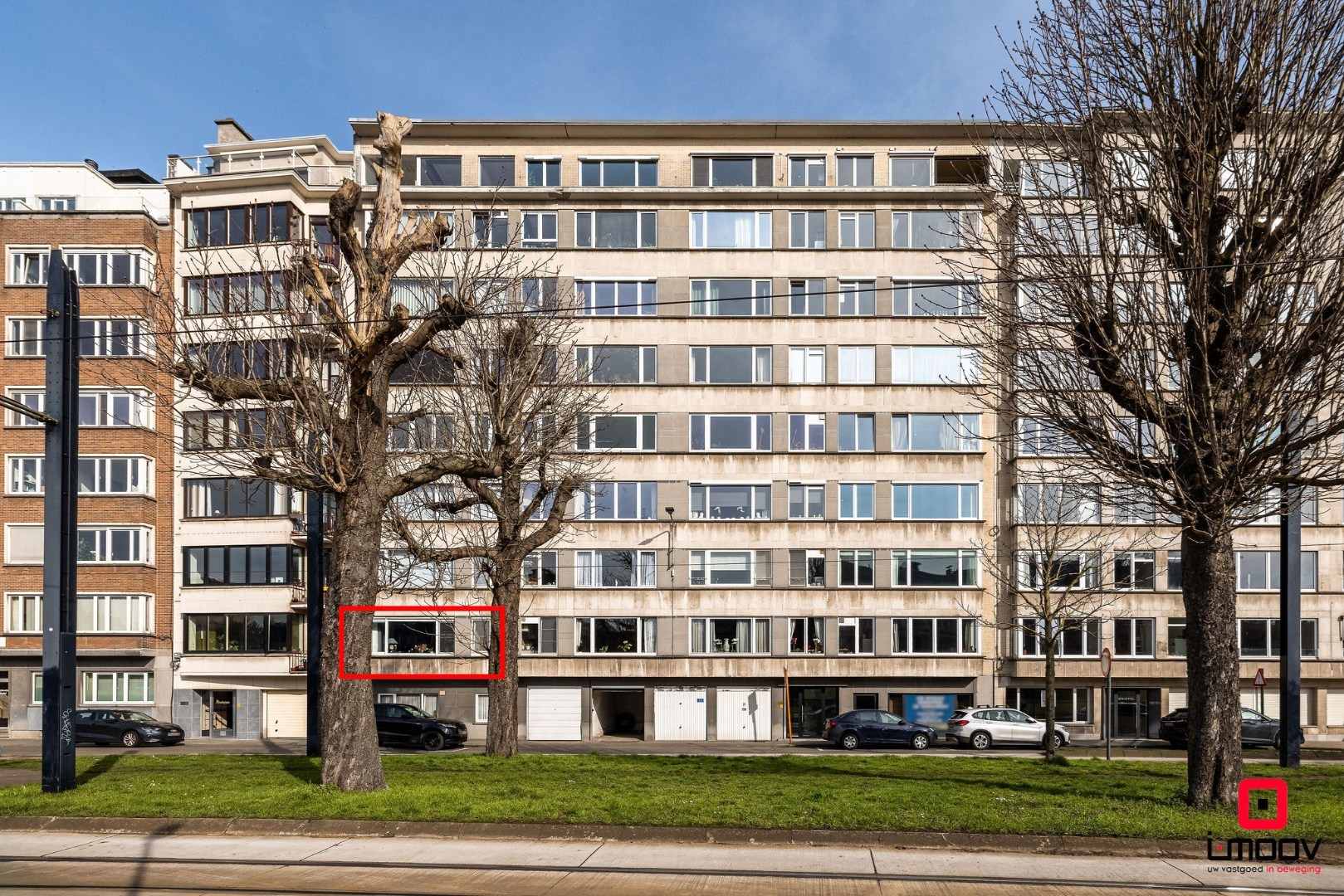 Appartement met twee slaapkamers, ruim terras en uniek parkzicht 