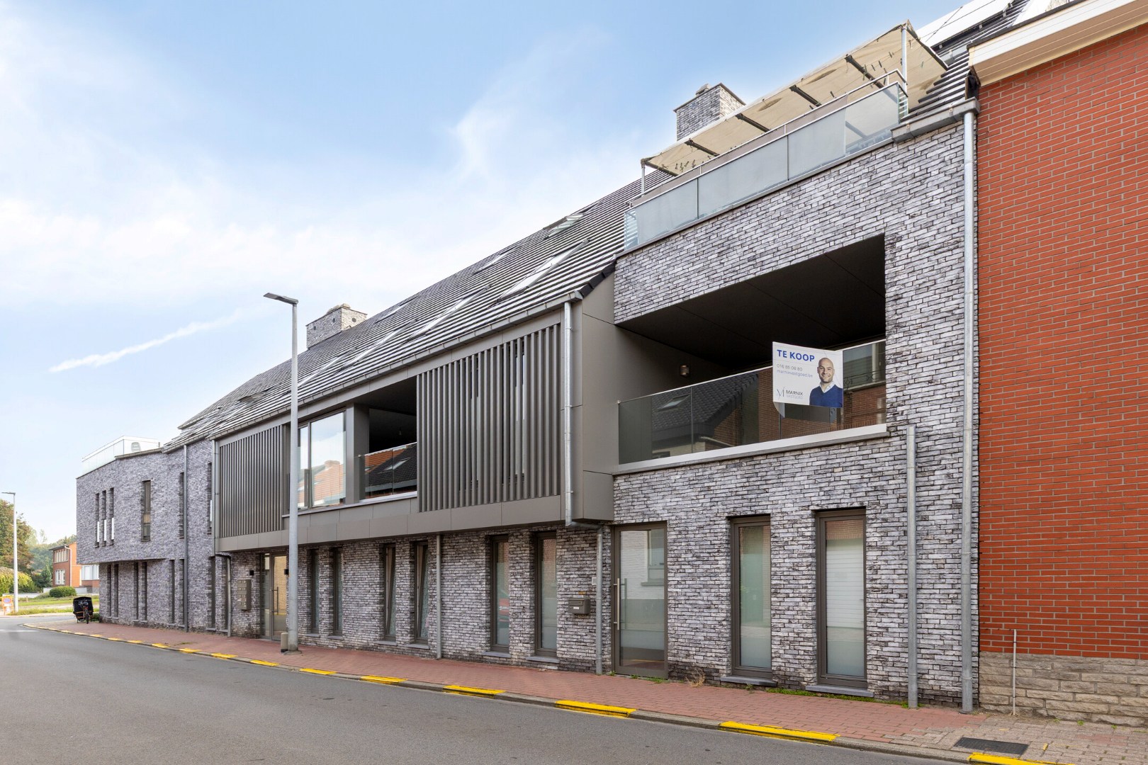 Recent appartement met 2 slaapkamers, terras, 2 ondergrondse autostaanplaatsen en private kelderberging in Herent! - EPC 41 kWh/m² - bewoonbare opp. 86 m² 