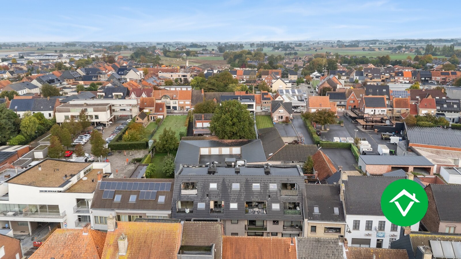 Recent en energiezuinig appartement (label B) op een boogscheut van de markt van Koekelare 