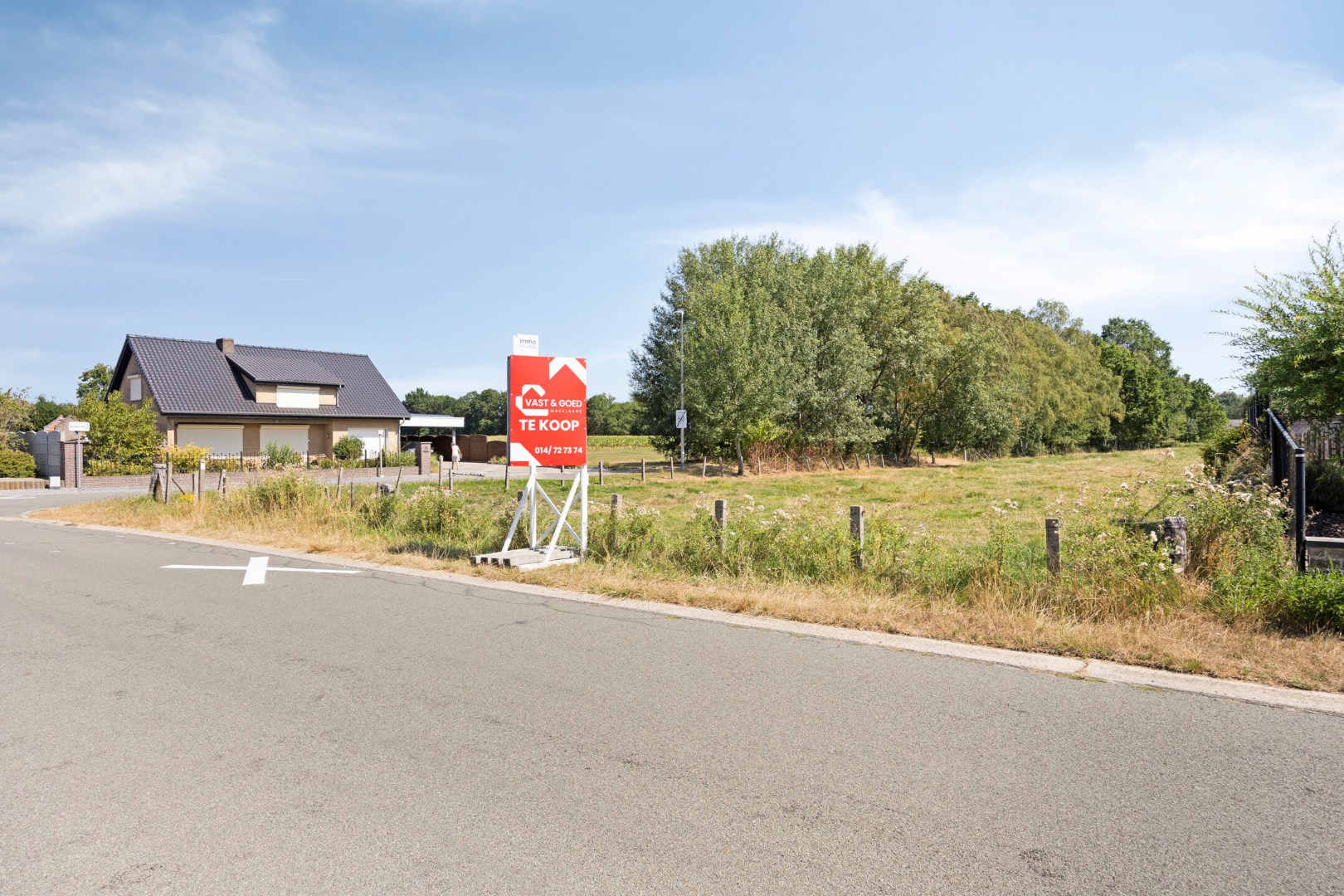 Rustig gelegen bouwgrond van 9a 35ca voor open bebouwing in Pelt 