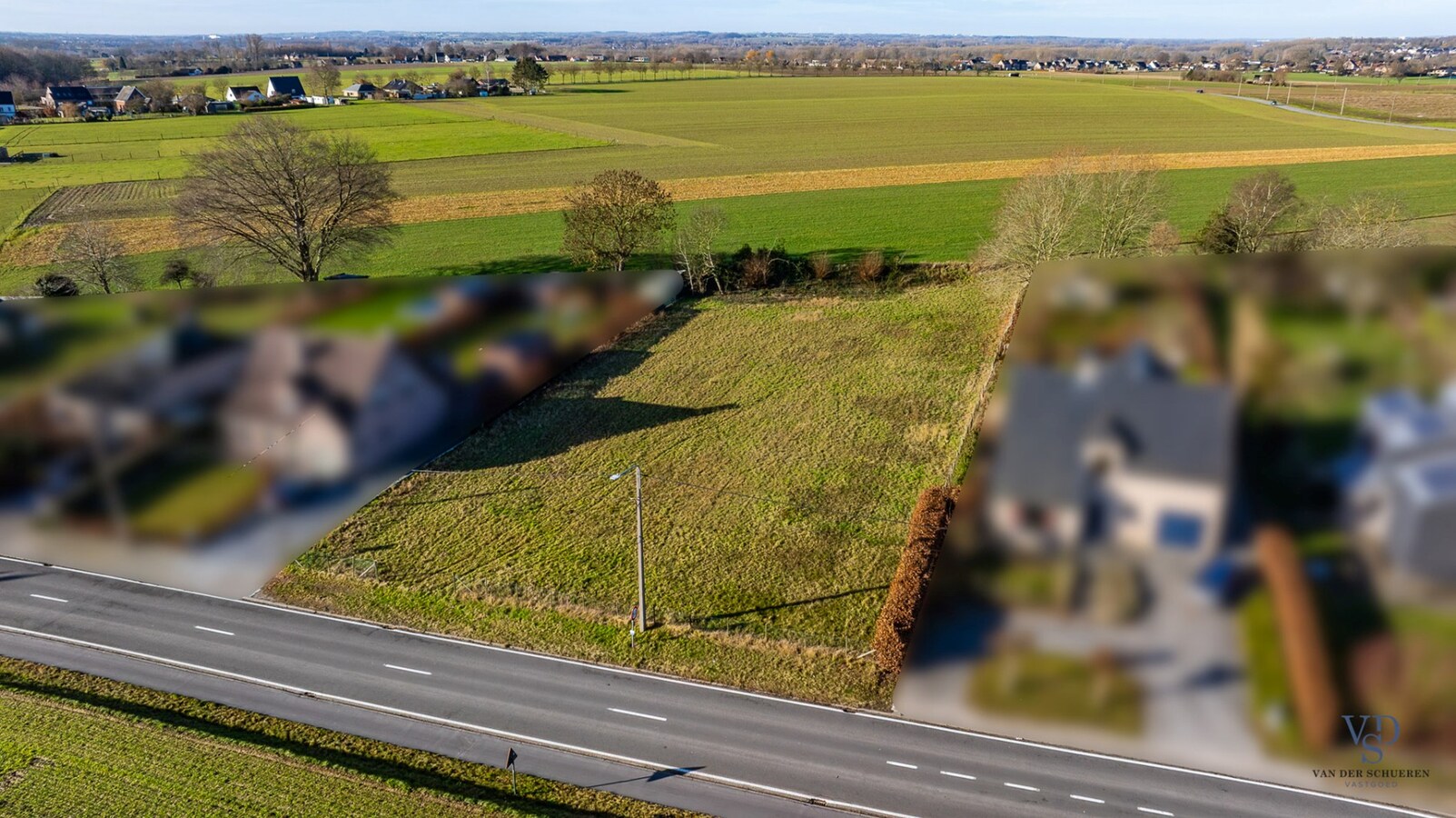Unieke bouwgrond voor open bebouwing. 