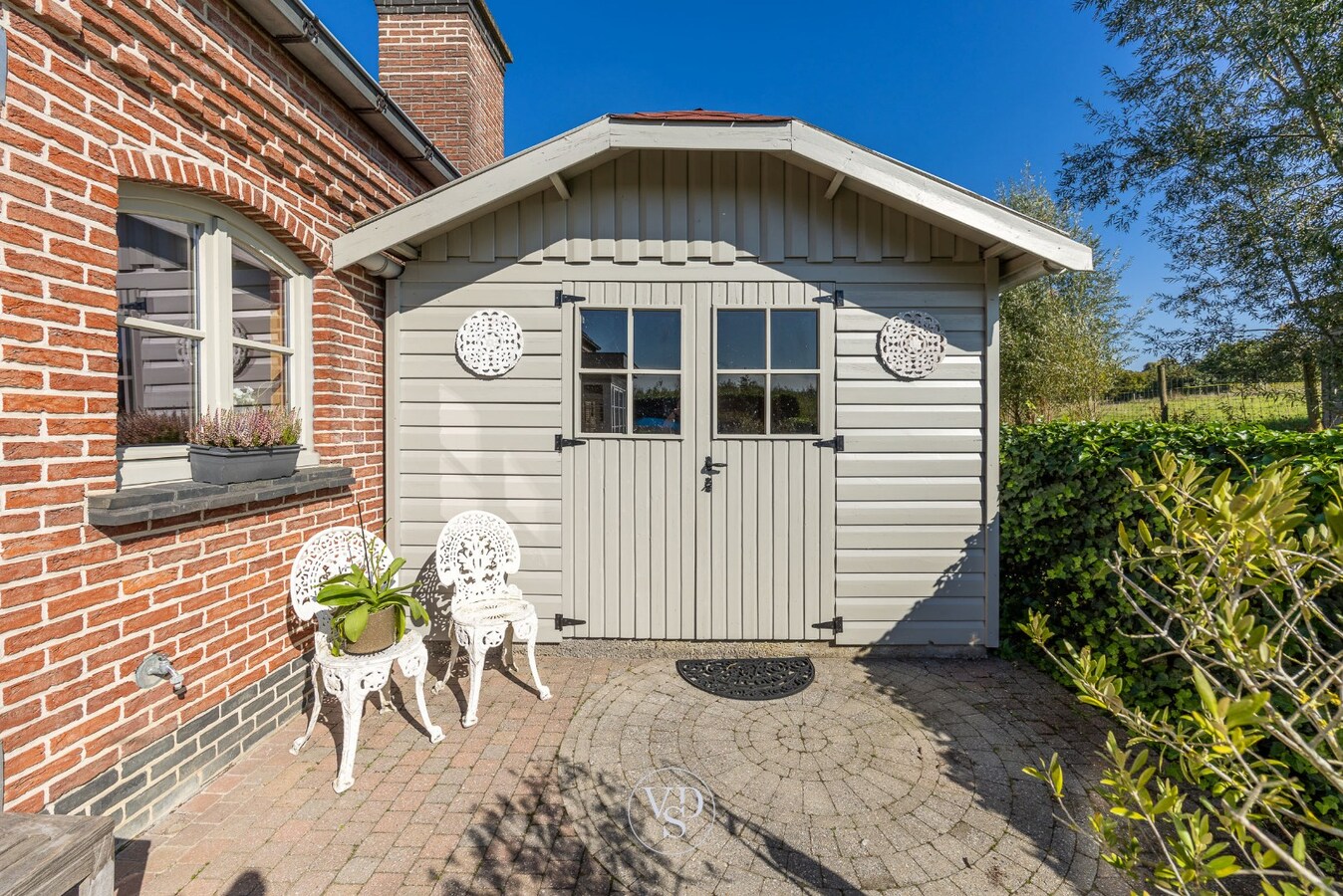 Landelijke villa nabij de Schelde. 