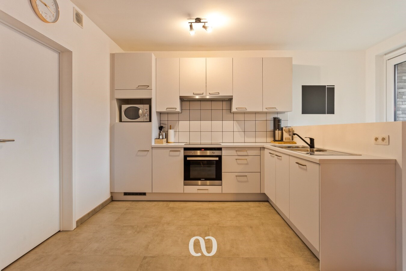 Zeer ruim appartement met twee slaapkamers in Oudenaarde 