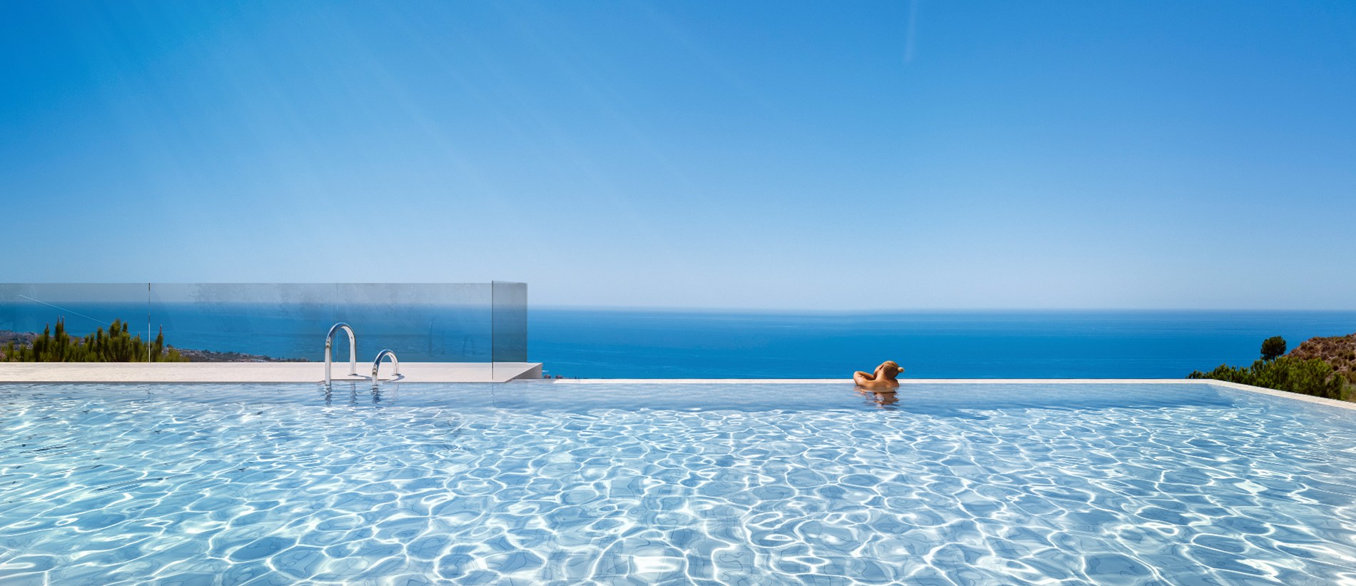 Prachtig laatste show appartement met terras en privétuin inclusief meubels (regio Málaga) 