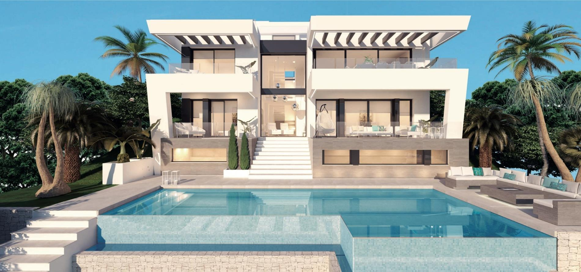 MODERNE NIEUWBOUWVILLA IN LA CALA GOLF, MIJAS (SPANJE) 