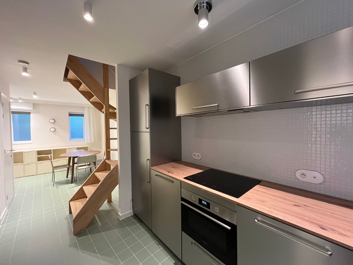 Stijlvol woonhuis-appartement. 