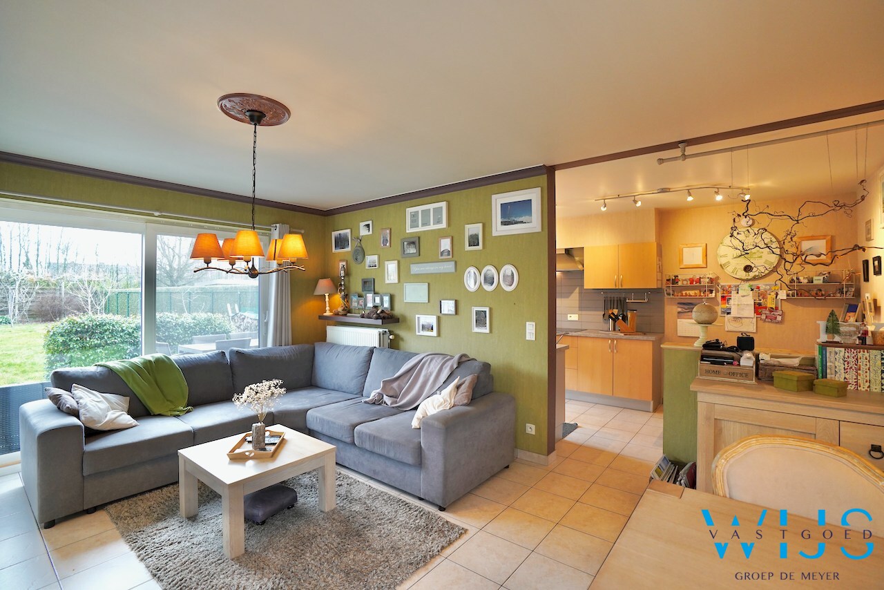 Instapklare halfopen bebouwing op rustige ligging in Doornzele/Evergem 