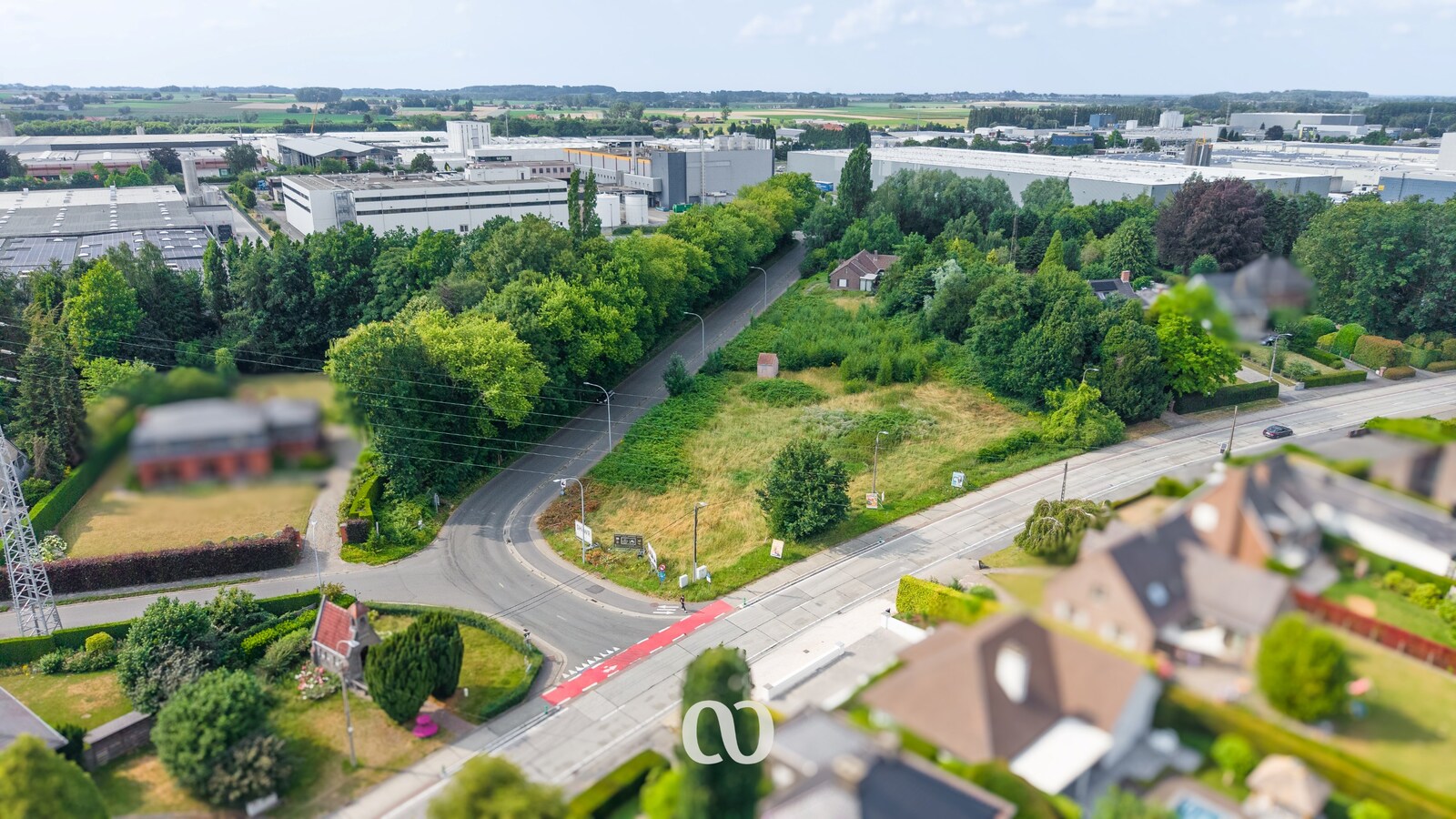 Interessante projectgrond van +1.800 m² in centrum Oudenaarde 