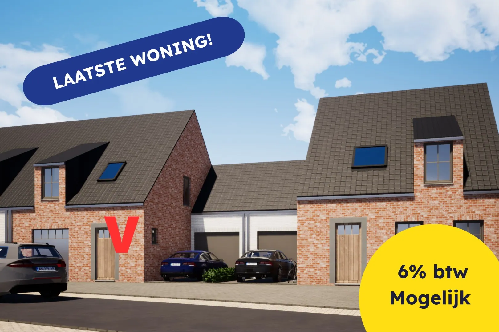 Idyllisch gelegen 4-slaapkamer woning met landelijk verzicht te Alveringem
