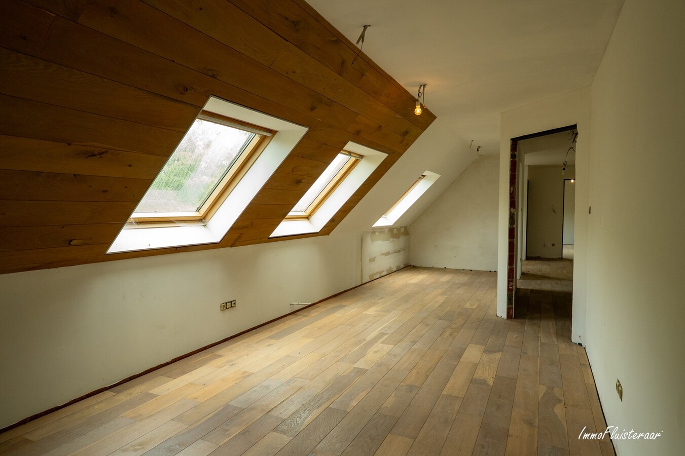 Hoogwaardige ruwbouwvilla met bijgebouw en weide 