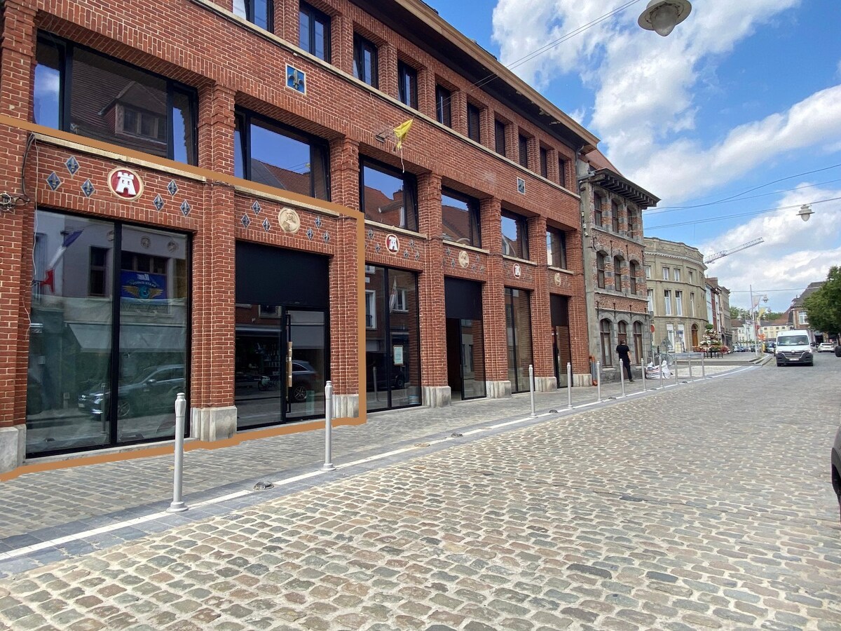 Surface commerciale (+/- 193m²) louée CASCO ! 