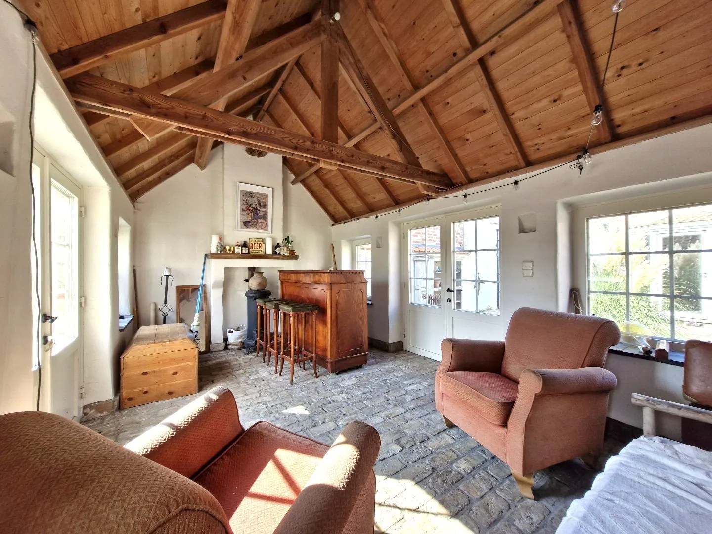 Charmante halfopen woning nabij Knokke met open zichten 