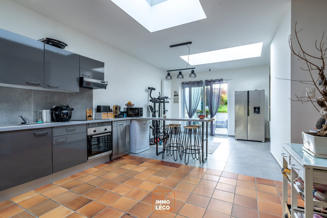 Maison 2 chambres entièrement rénovée avec jardin 