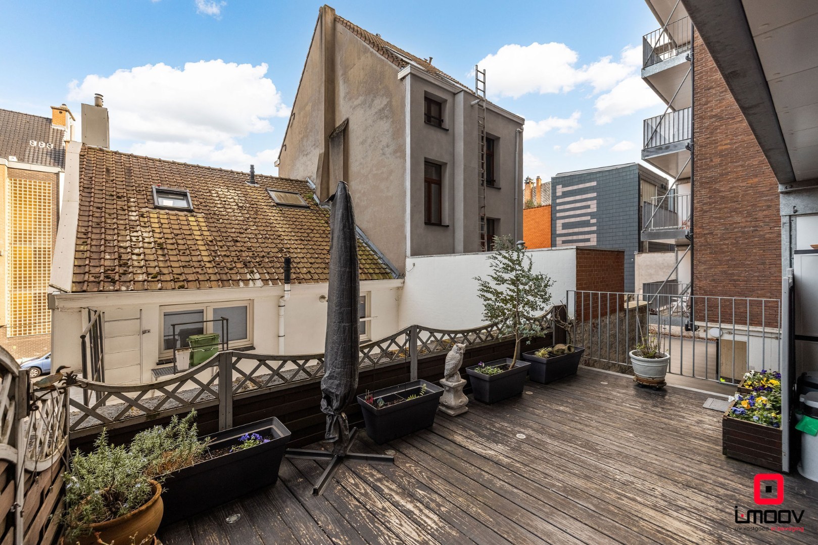 Appartement met twee slaapkamers, ruim terras en uniek parkzicht 