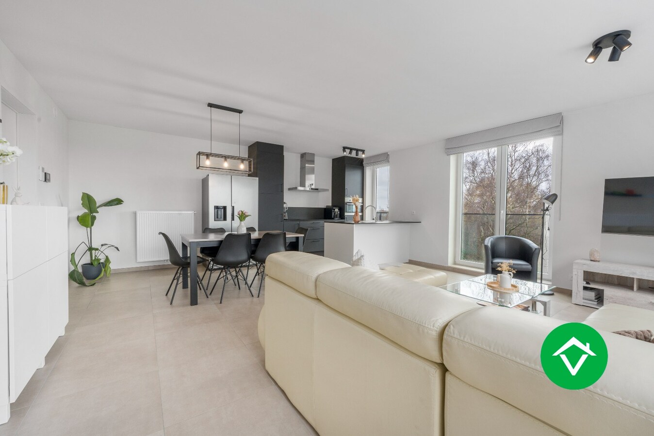 Recent topappartement (2023) met 2 slaapkamers én garage te Diksmuide 