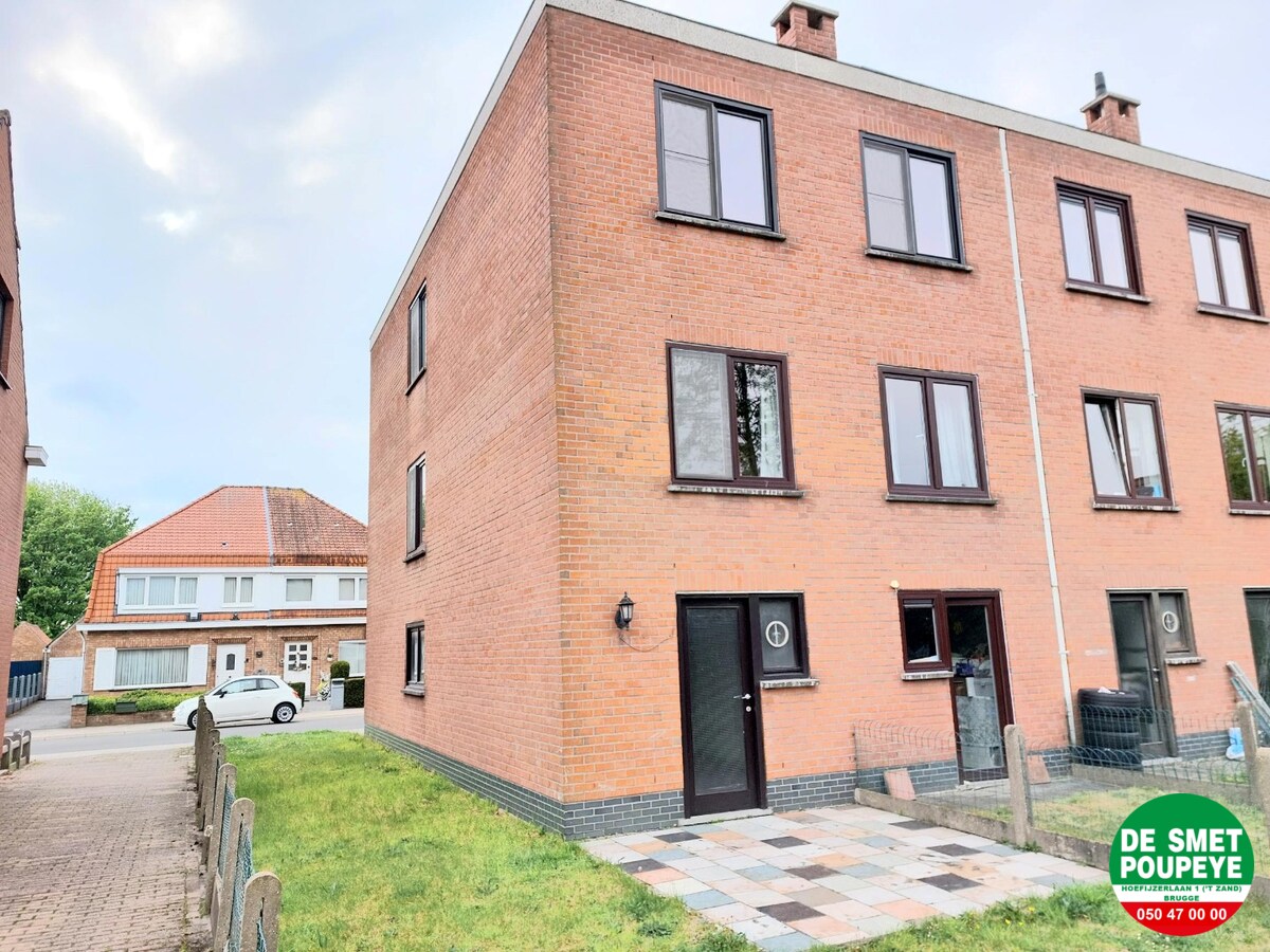 Hoekappartement  met garage 