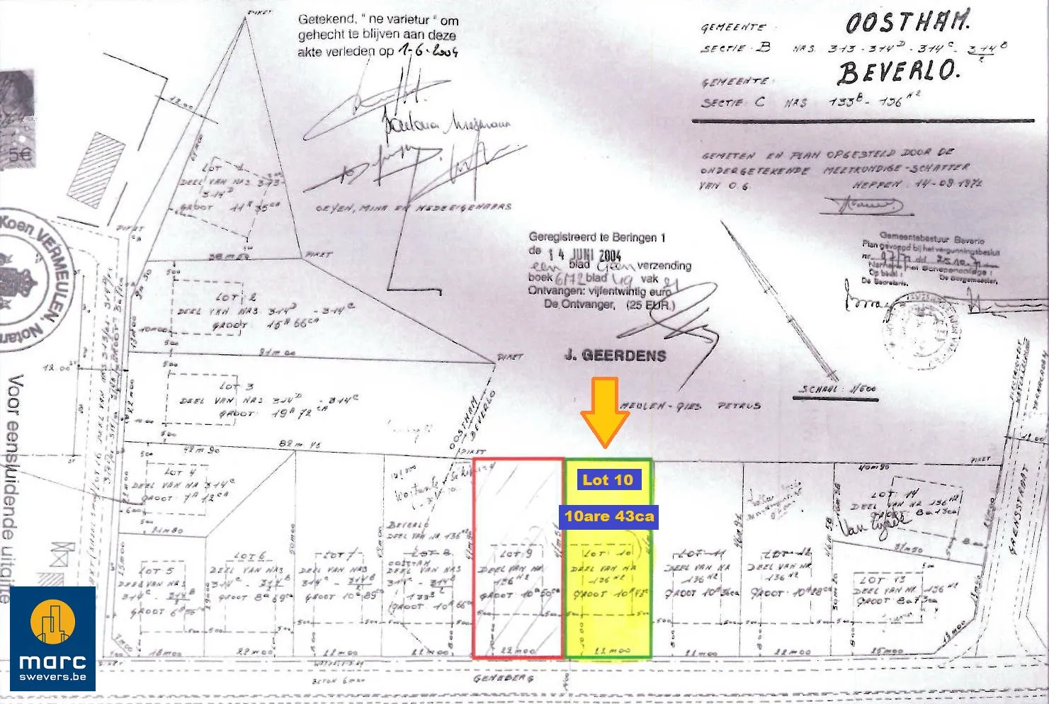 Verkocht grond - Beverlo