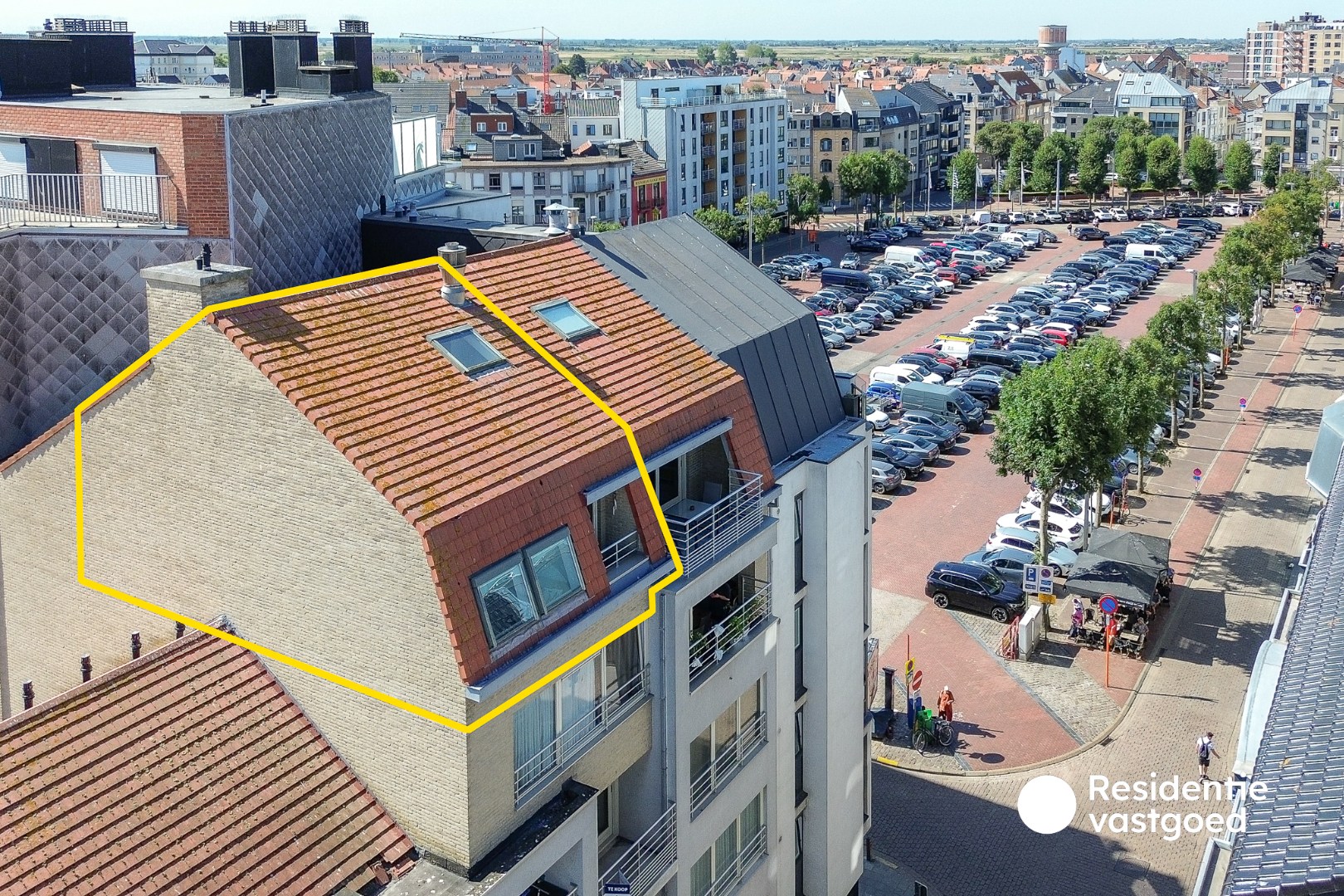 Charmant duplex-dakappartement in het centrum van Blankenberge! 