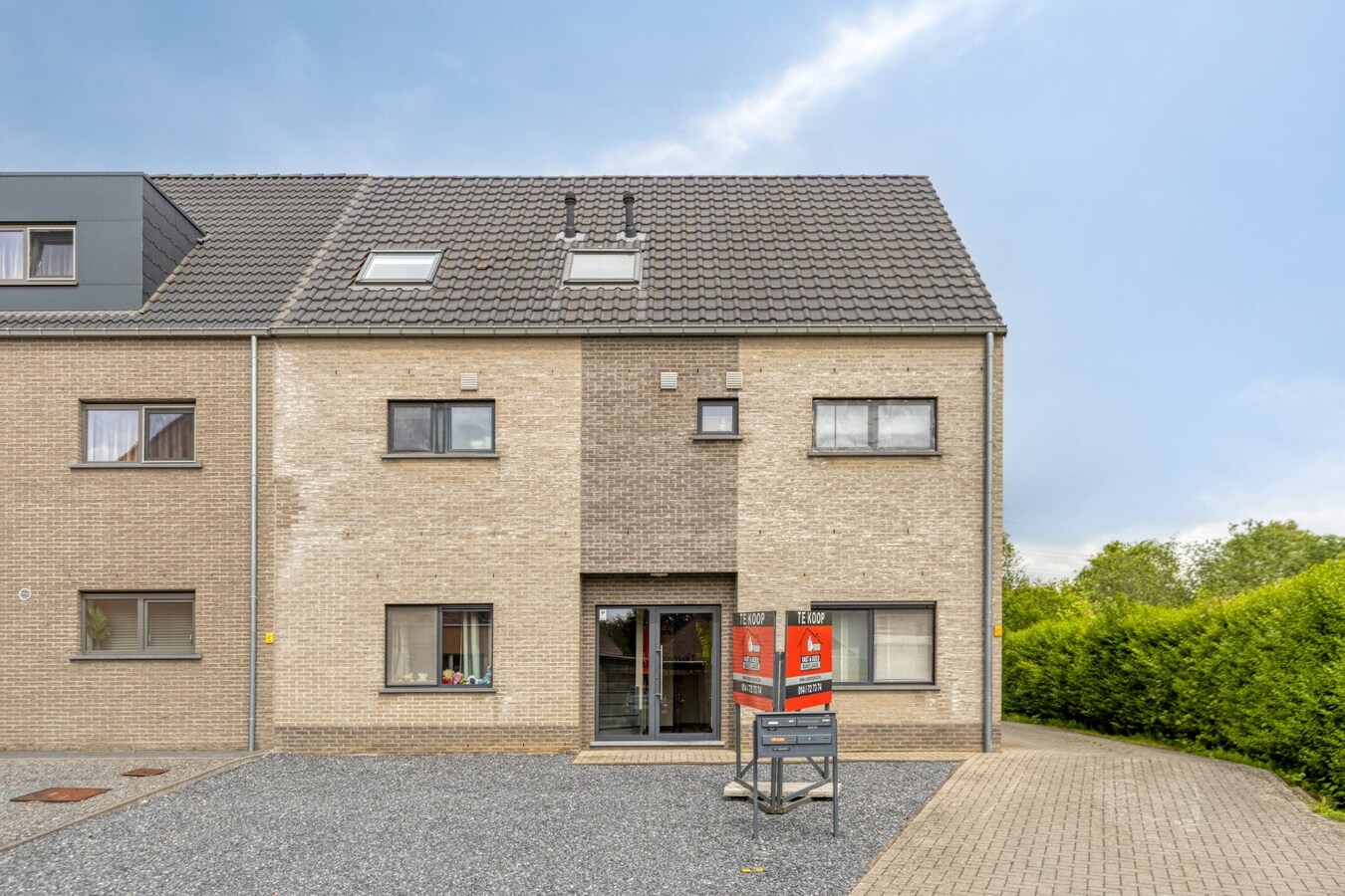 Te koop benedenwoning - Geel