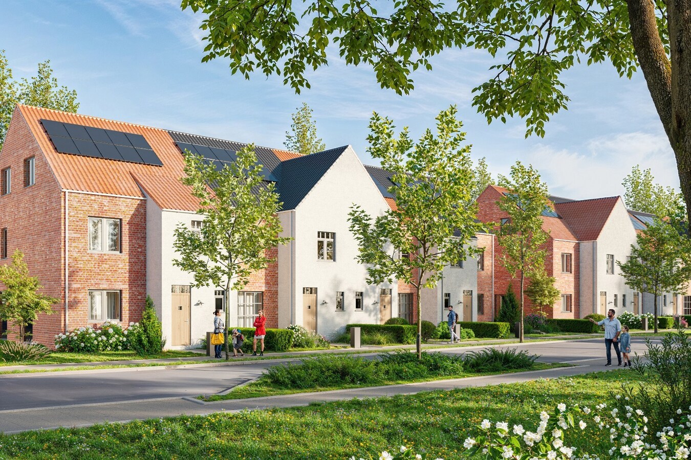 Ruime nieuwbouwwoning met tuin - 3 tot 5 slpks 