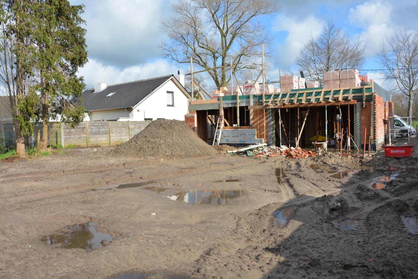 Koppelwoning in pastoriestijl 