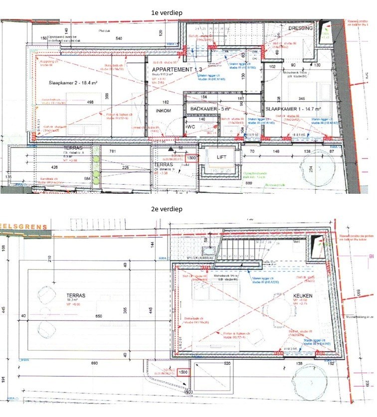 DUPLEX APPARTEMENT MET GROOT TERRAS 