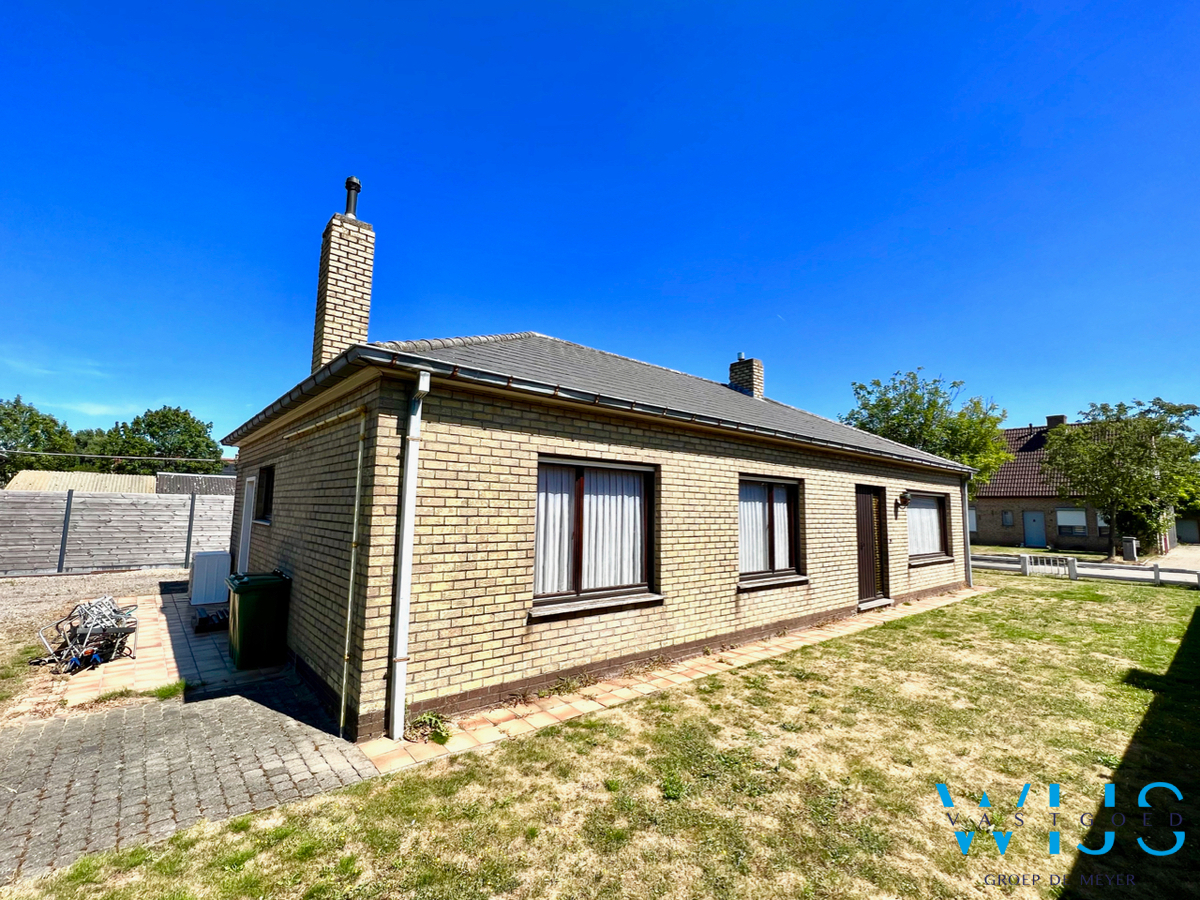 Toffe bungalow op 651m² te Evergem/Rieme ! 