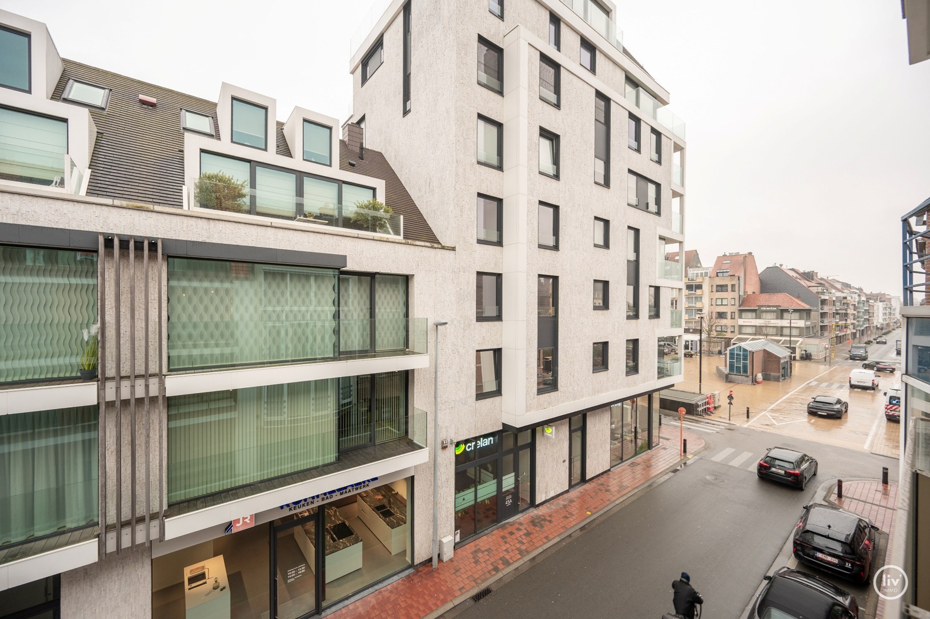 NIEUWBOUWPROJECT MADELEINE: Modern appartement met 2 slaapkamers gelegen in het centrum van Knokke. 