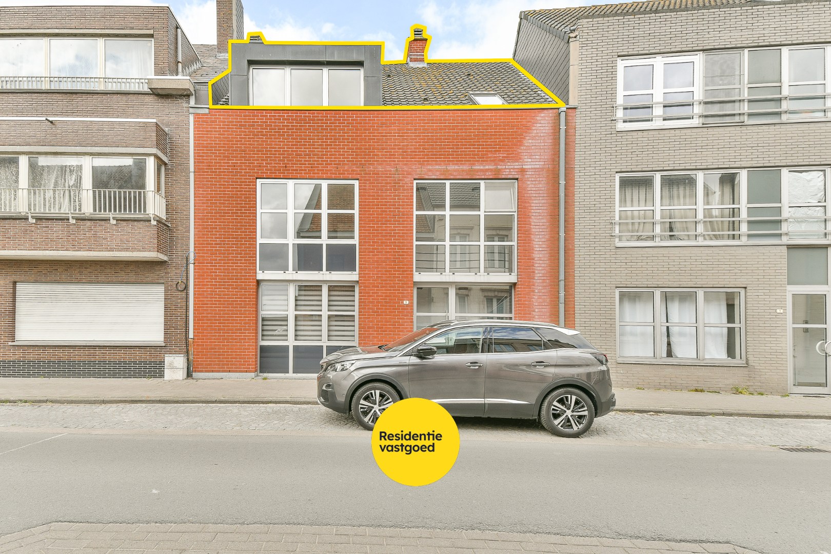 Zonnig appartement met terras in centrum van Oudenburg! 