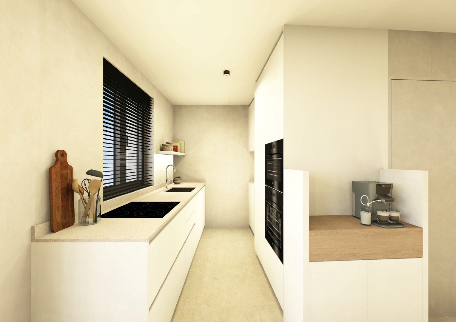 NIEUWBOUW 2/3 SLPK DUPLEX APP MET ZEEZICHT 