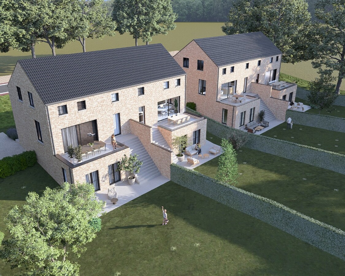 Hoogwaardig afgewerkte halfvrijstaande nieuwbouwwoning op een perceel van 7a78ca te As! 