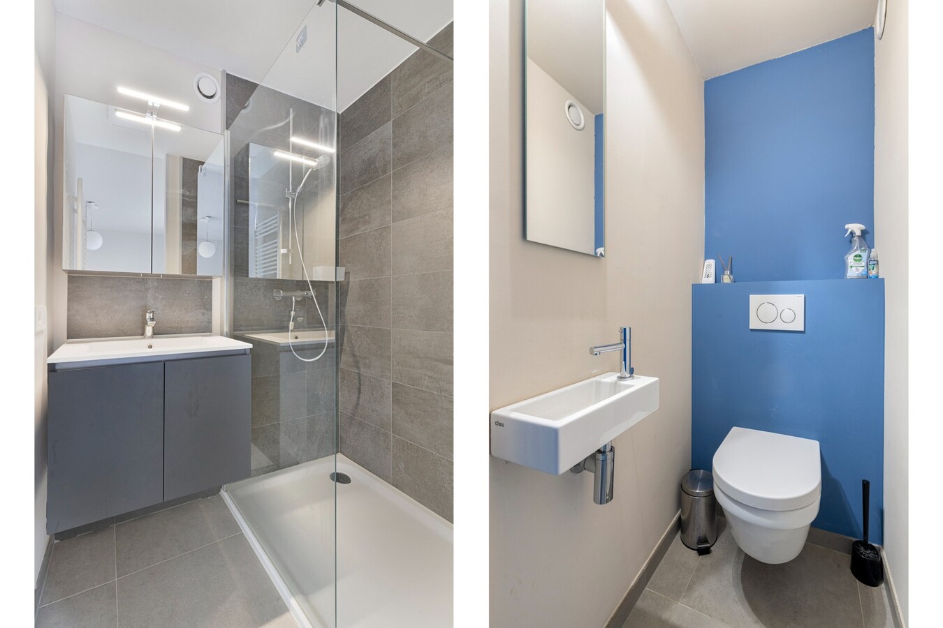 Appartement à la déco moderne situé au 5e étage, rue Ankerweg, à La Panne : un point de départ idéal pour profiter pleinement de la vie au bord de la mer. 