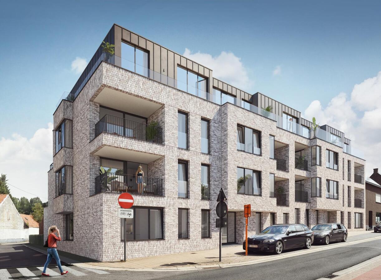 2-slp-appartement op derde verdieping (86 m2 + terras 19 m2).  UNIEK ZICHT !! 