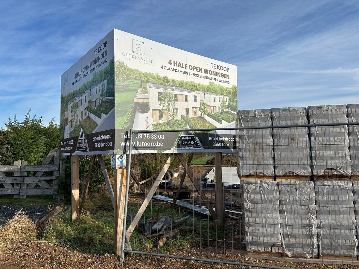 Schitterend gelegen nieuwbouw woning met 4 slaapkamers 